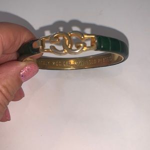 Vintage Gucci snakeskin bracelet